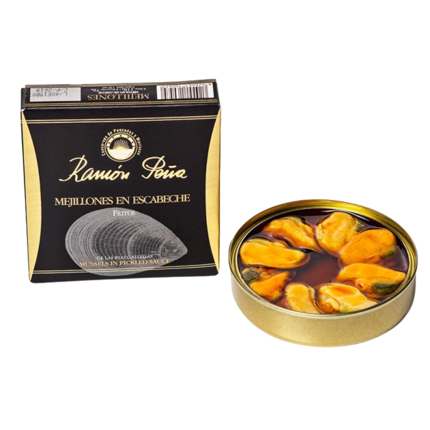 Mejillones en Escabeche 88-10) 110 g.
