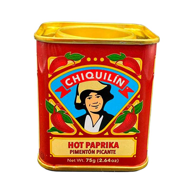 Pimentón picante, 75 g.