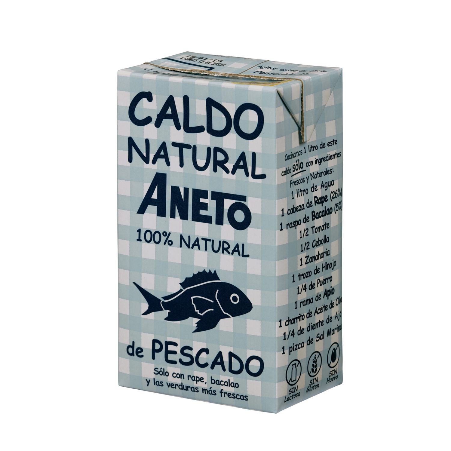 Caldo de pescado, 1 lt.