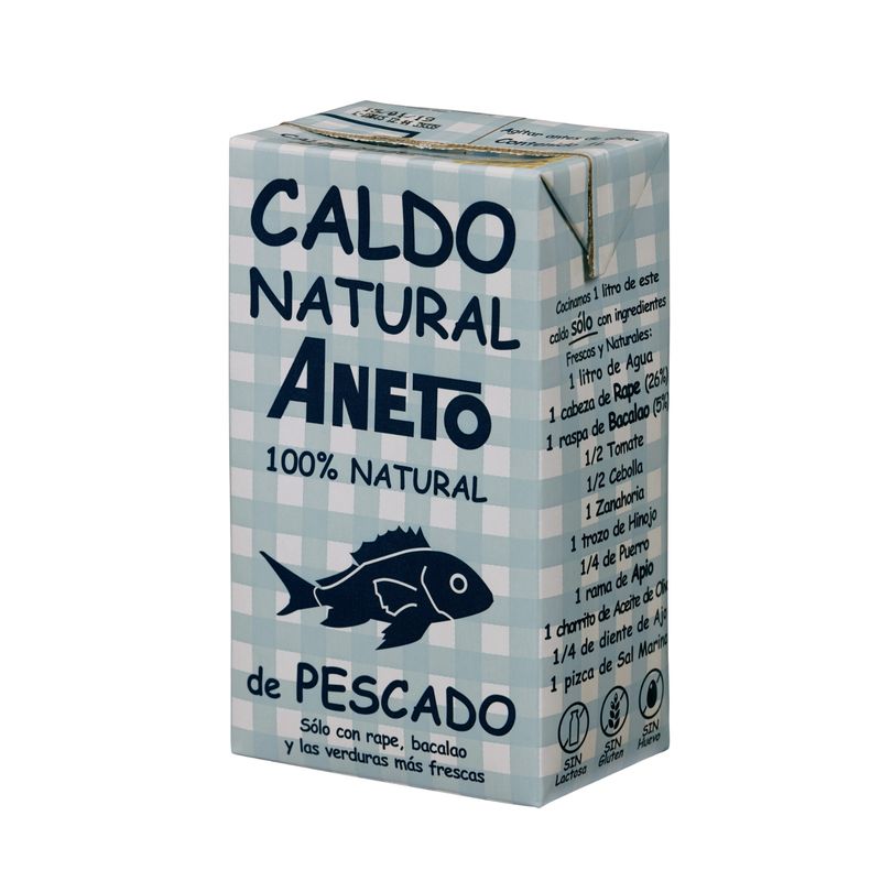 Caldo de pescado, 1 lt.