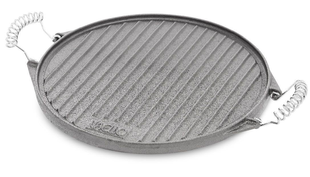 Plancha de Hierro Fundido Redonda 25cm