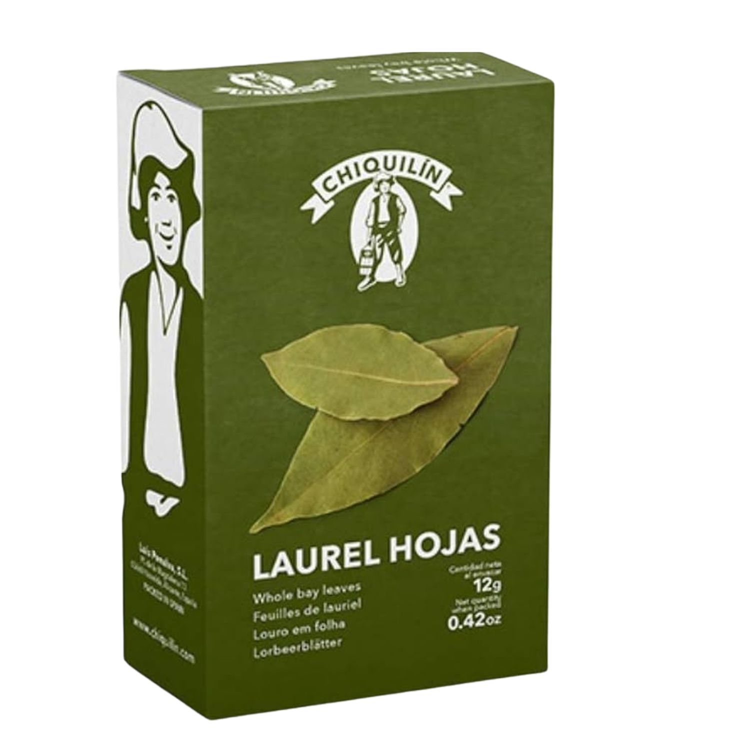 Hojas de Laurel, 12 g.