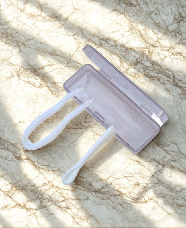 Pinzas y aplicador con punta de Silicón