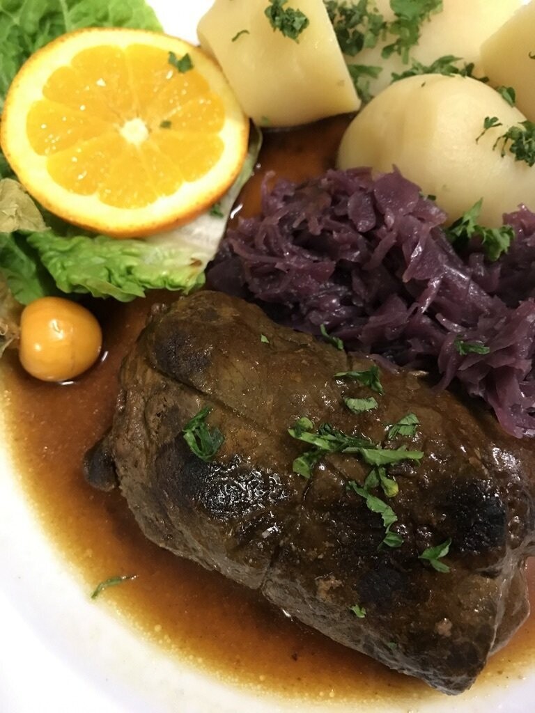 Rinderroulade*