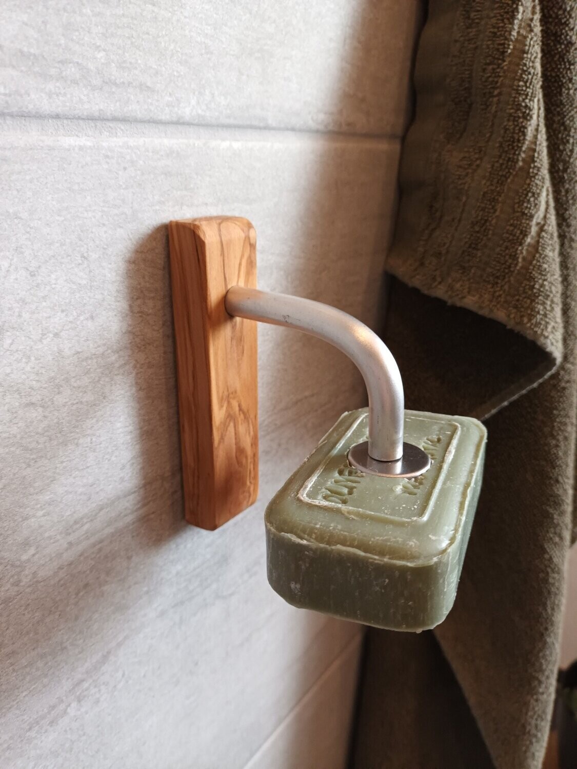 Magnetseifenhalter inkl. Plättchen für Seife