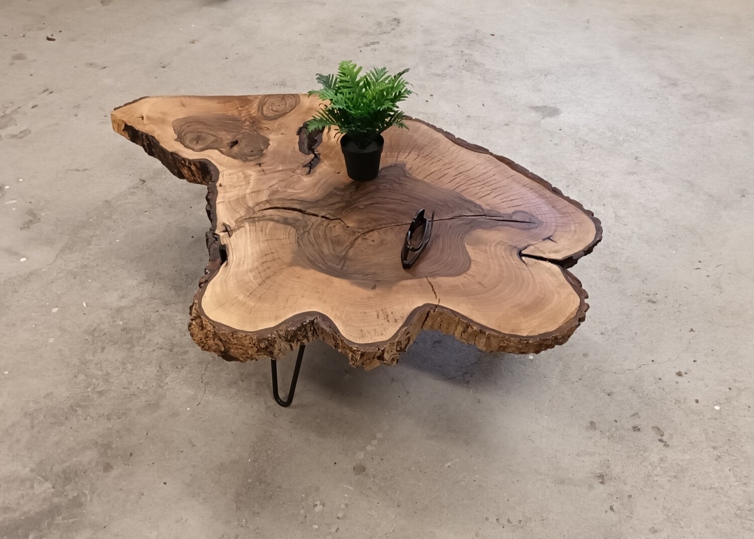 Couchtisch Nussbaum