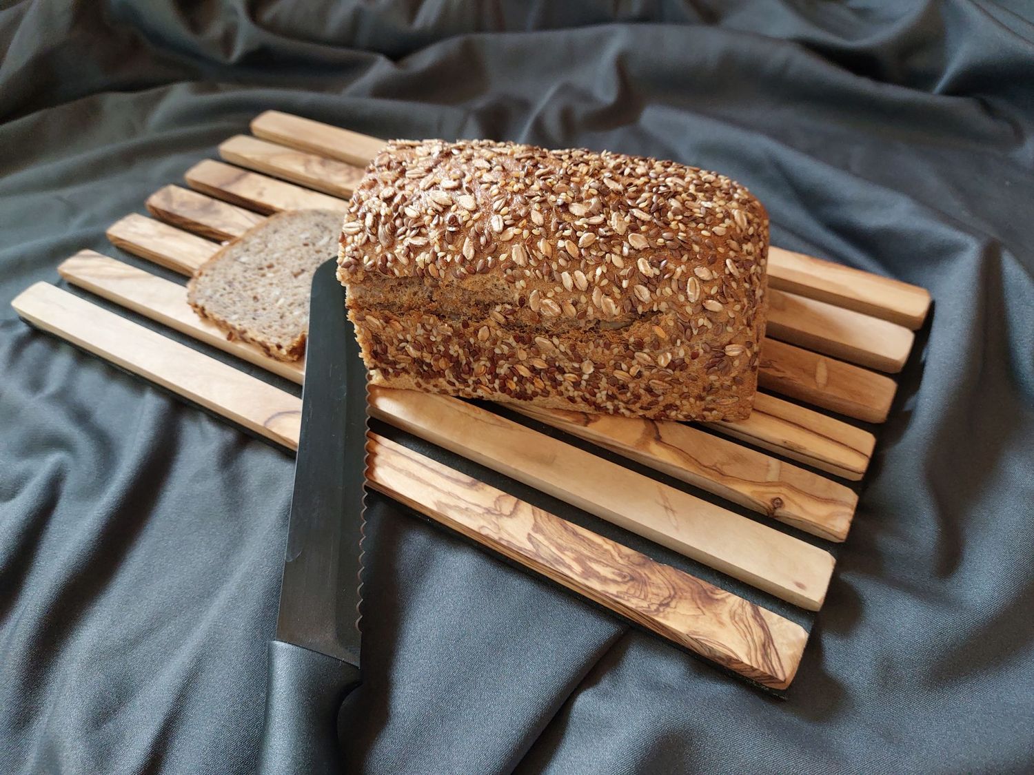 Brotbrett aus Olivenholz