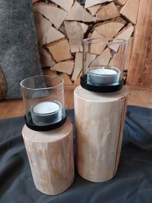 Kerzenhalter 2er Set in verschiedenen Varianten Kerzenhalter