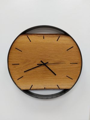 Wanduhr 3 Eiche 40cm