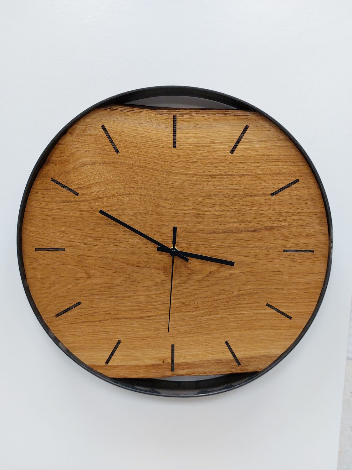 Wanduhr 5 Eiche 45cm