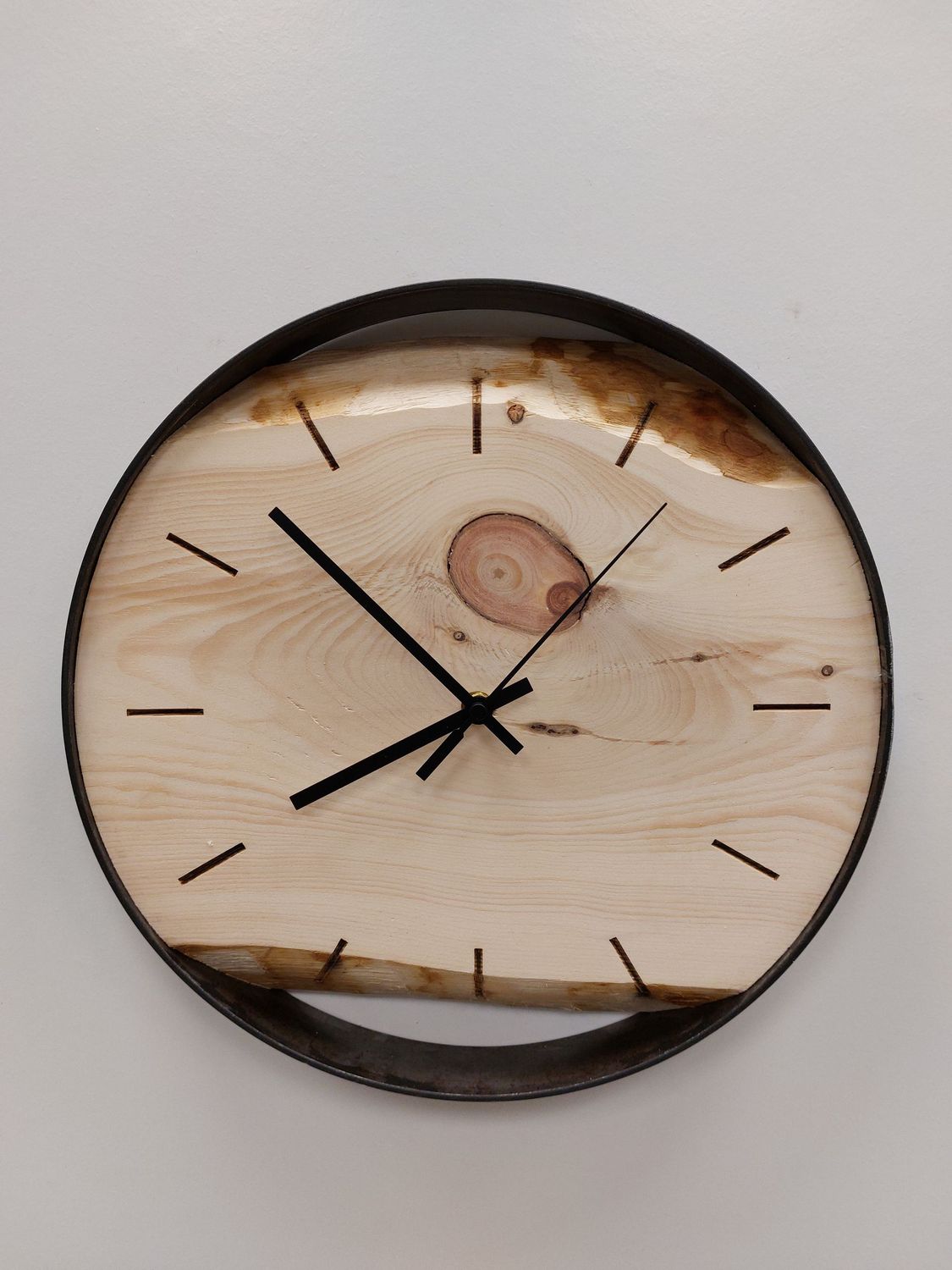Wanduhr 11 Zirbe 35cm