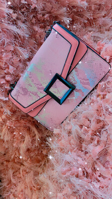 Pink Puurrrr SnakeSkin H&amp;B Handbags