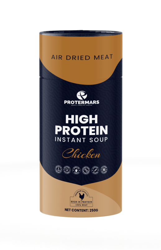 High Protein Instant Soup - Keto Soup  - Low Carb Soup -  100% Chicken Fillets