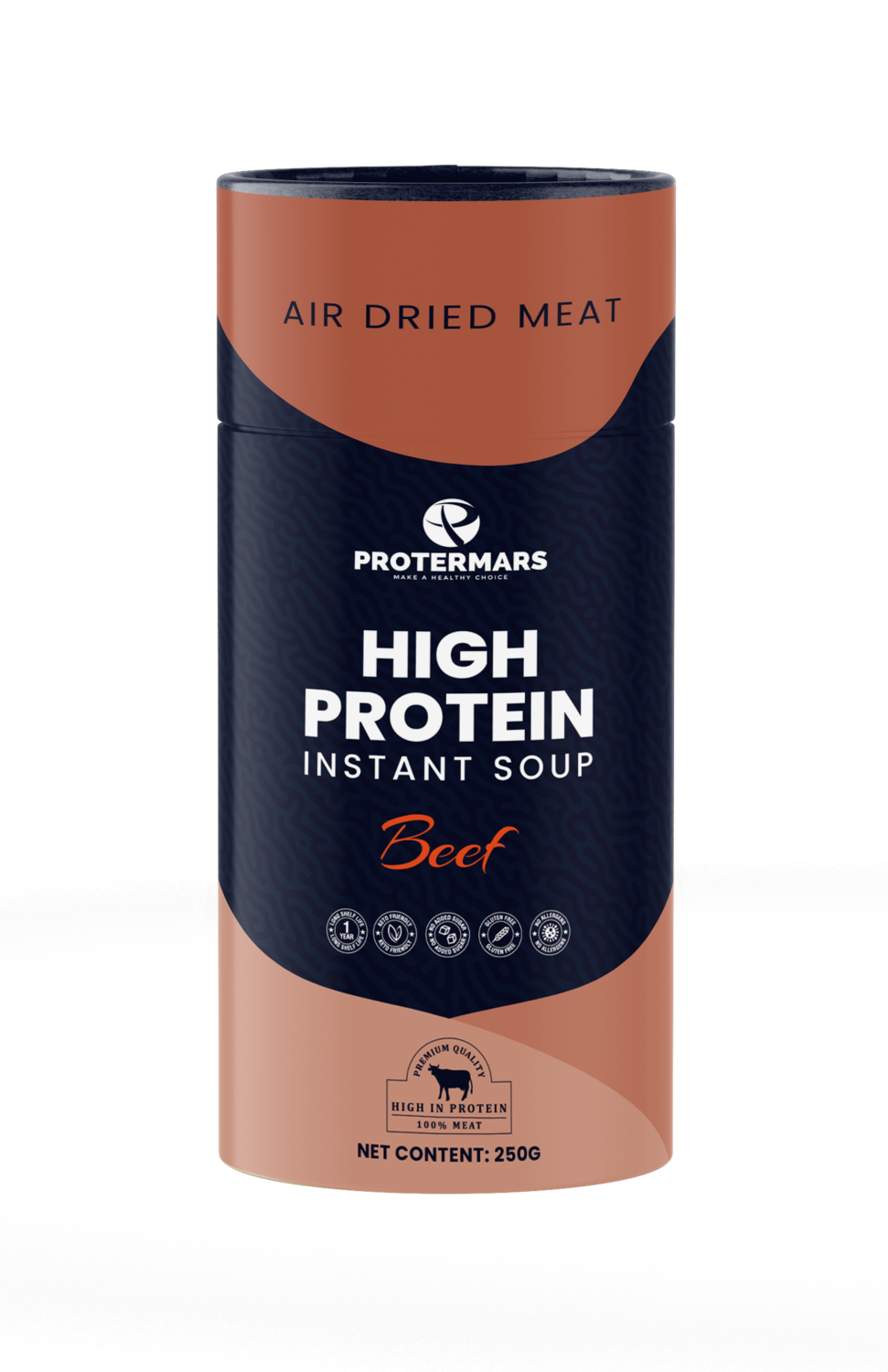 Keto Instant Soup , High Protein Instant Soup-Beef