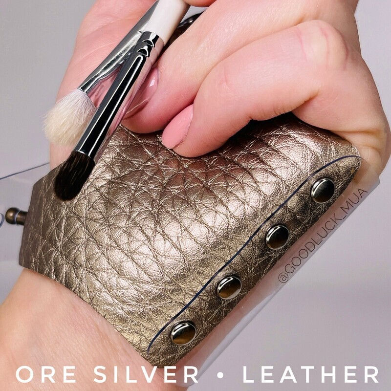 MUA Arbeitshilfe Handschuh  " ORE SILVER "  LEATHER