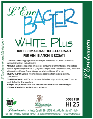 L'ENOBACTER WHITE PLUS 25 Hl