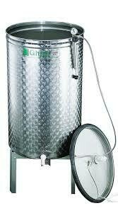 SERBATOIO INOX FPP LT. 200 SENZA PORTELLA KIT PNEUM GHIDI