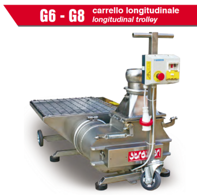 G6 - G8 carrello longitudinale