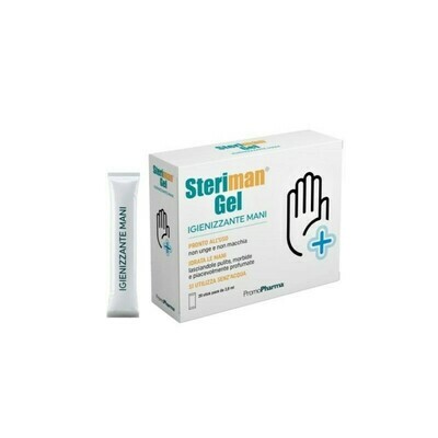 STERIMAN GEL 70 IGIENIZZANTE MANI (confezione da 20 bustine)