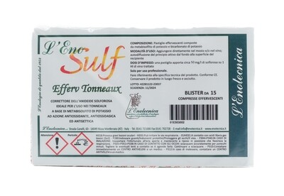 L'ENOSULF EFFERV TONNEAUX (15 compresse)