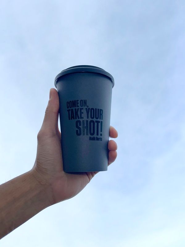 sticks &amp; stones coffee cup