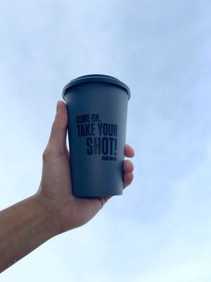 sticks &amp; stones coffee cup
