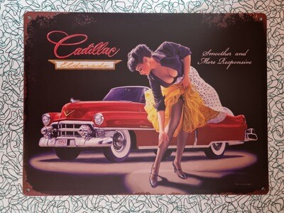 Plaque Cadillac