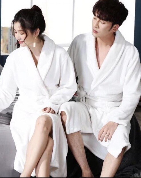 Sleeping Towels and Red Gown