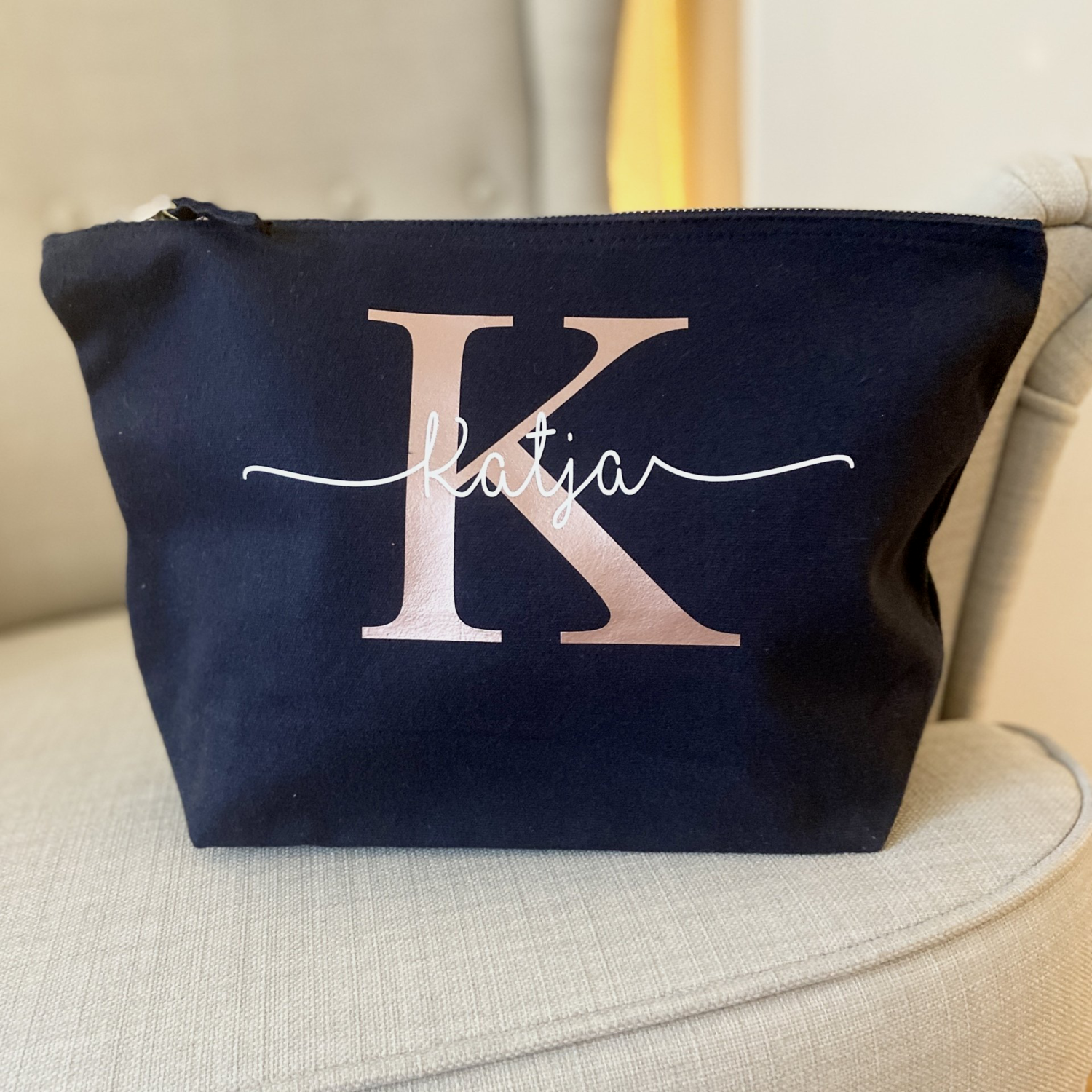 Kosmetiktasche Monogramm