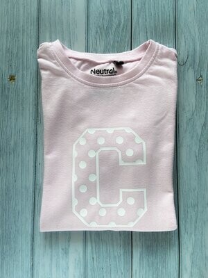 Monogramm Punkte Shirt