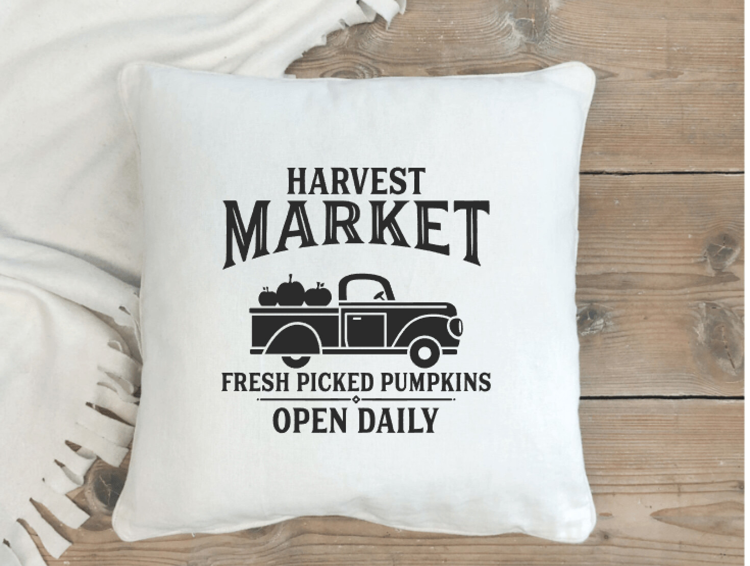 Kissenhülle / Print  "Harvest Market"