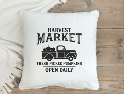 Kissenhülle / Print  "Harvest Market"