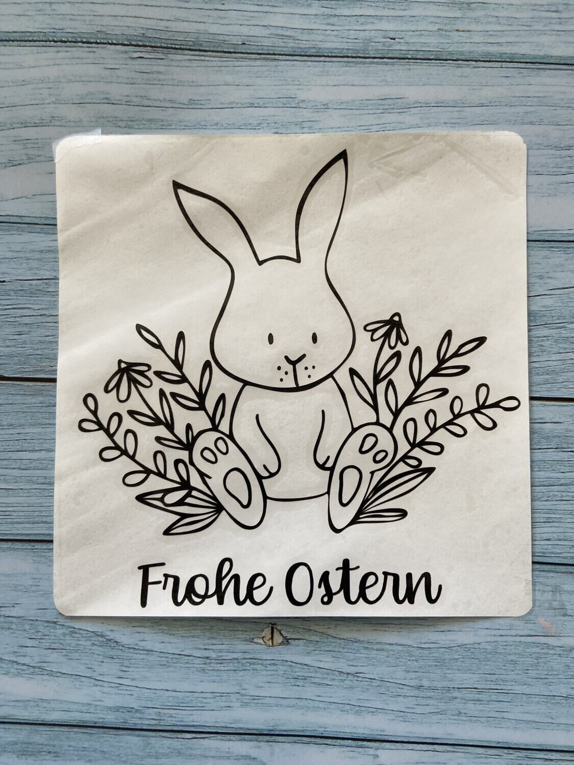"Osterhase" Fenster/Tür-Aufkleber