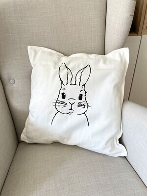 Kissenhülle / Print  "Hase"