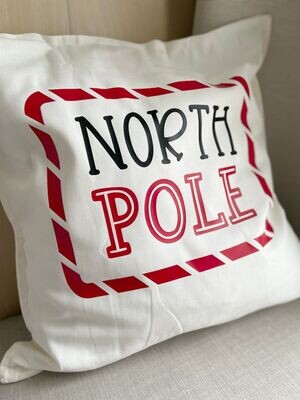 Kissenhülle / Print  "North Pole"