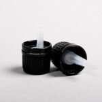Closure - Standard Black Cap and Dropper
