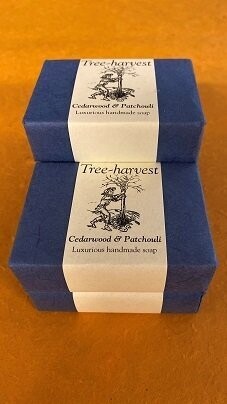 Cedarwood and Patchouli Handmade  Soap