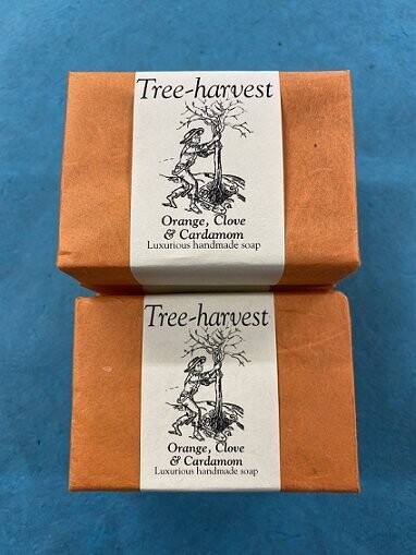Orange Cardamom & Clove Handmade  Soap