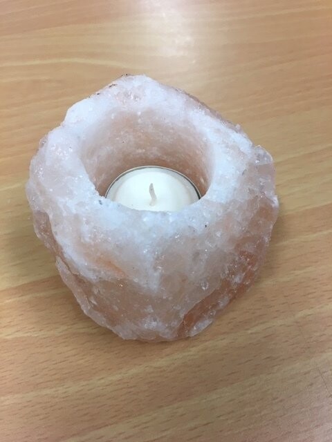 Himalayan Salt Candle Holder