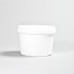 Round Pail and Lid, White, 250ml