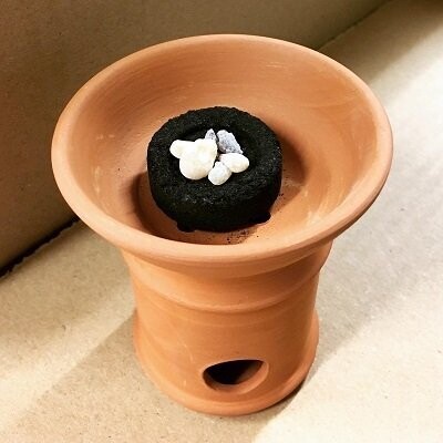 Terracotta Charcoal Burner