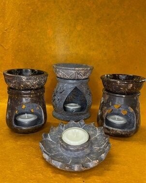 Soapstone Burner for Essential Oils