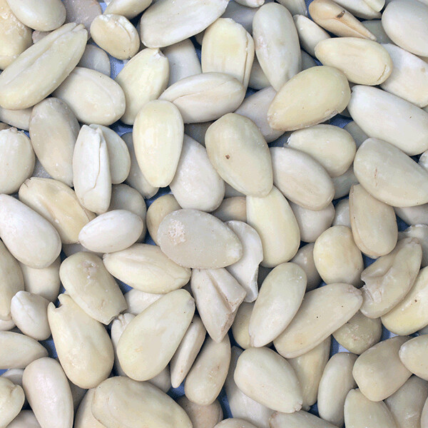 Almonds Blanched Organic, from