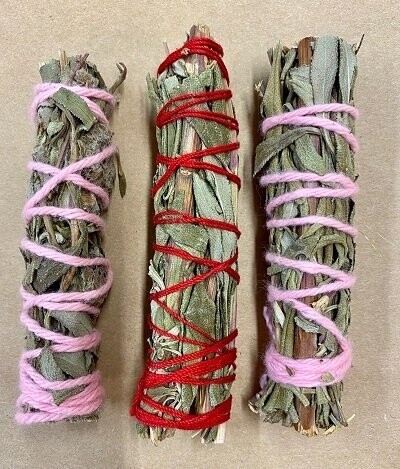 Hummingbird Sage Wands 4"