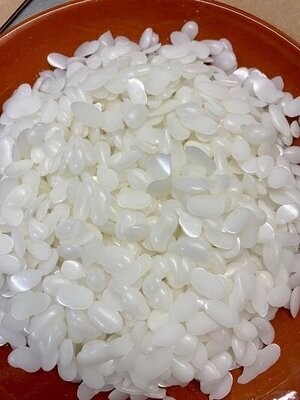 Beeswax Beads White Purified, from