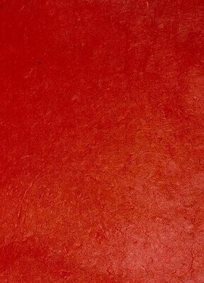 Lokta Tissue Red 18gsm, 51cm x 76cm