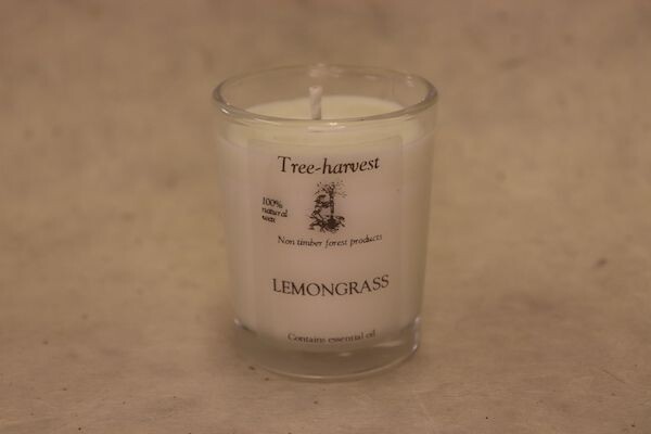 Pure Plant Wax Votive Candle - Lavender