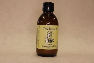Sweet Almond Organic Cold-Pressed Oil, from