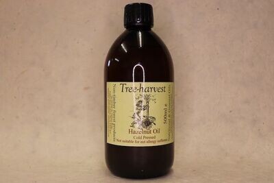Hazelnut Cold-Pressed Organic Oil, from