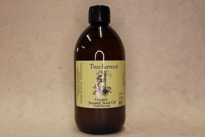 Sesame Seed Organic Cold-Pressed Oil, from